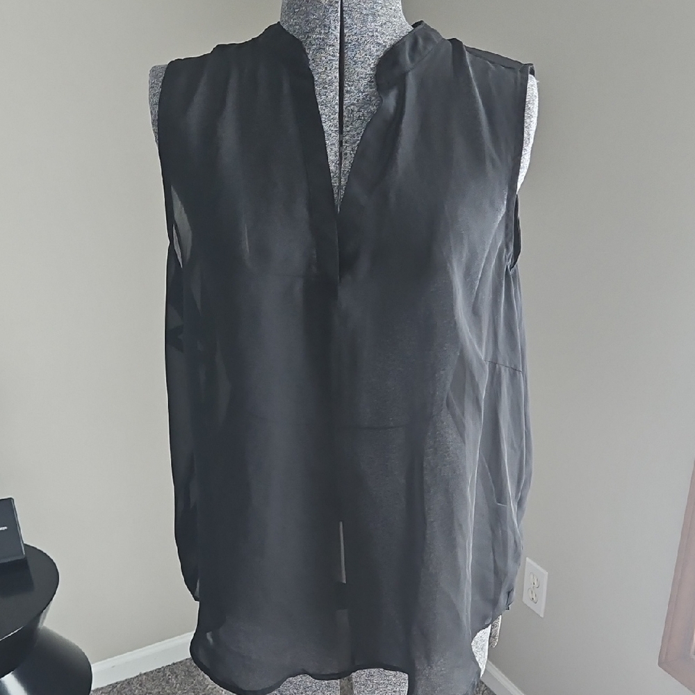 Bongo Sheer Sleeveless Blouse